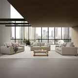 DANUBE | Addilyn 3+3+2 Seater Fabric Sofa Set Grey | 810302801185-1