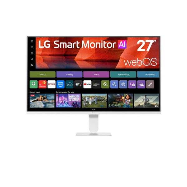 LG | 27" Smart Monitor Full HD IPS Display Built-In Speakers WebOS | 27U511SB-W.AMA