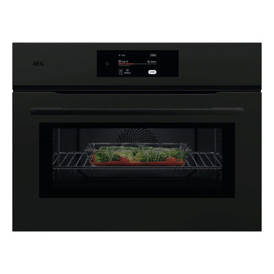 AEG | 8000 Series CombiQuick Built-In Electric Oven 44Ltrs Matte Black | NKK8A701T