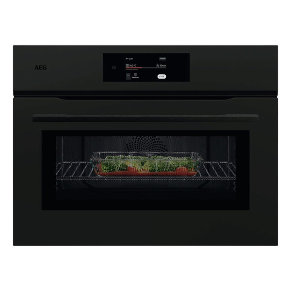 AEG | 8000 Series CombiQuick Built-In Electric Oven 44Ltrs Matte Black | NKK8A701T