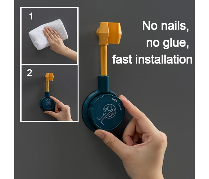 Generic 360 Degree Shower Head Holder Punch-Free Adjusting Bracket Base Bathroom Accessories | JPL4568