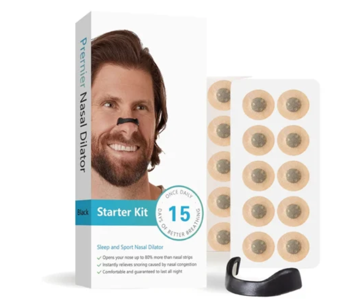 Ximonth Breath Inhalation Nose Strip Starter Kit 15 Units Increases Oxygen Intake Reduces Snoring | JPO4390