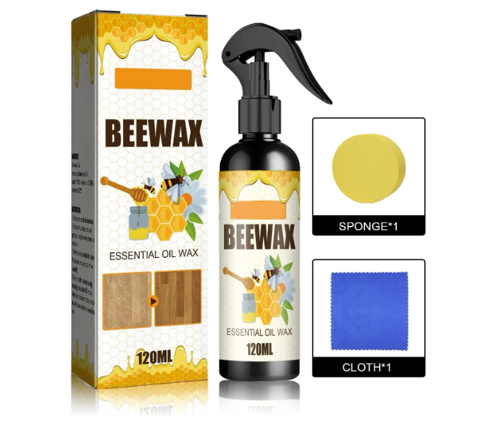 High Quality Natural Micro-Molecularized Beeswax Spray Beeswax For Wood The Original Bees Wax Furniture Polish And Cleaner Beeswax Polish Spray for Care Wooden Furniture | JPN7580