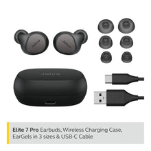 JABRA | Elite 7 Pro True Wireless Earbuds with Jabra Multisensor Black | 100-99172000-60