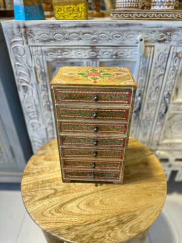 NAQSH GALLERY | Mini Drawer With Seven Shelves | 10000502