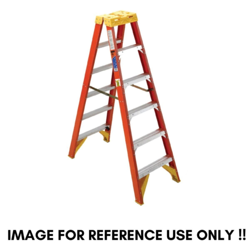 MTANDT ALTURA | Fiber Glass A-Type Ladder For Electrical Work Double-Sided 6 Steps