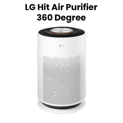 LG | PuriCare 360 Air Purifier Hit Multi Filtration System Compact In Size Wi-Fi Enabled White | AS60GHWG0