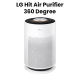 LG | PuriCare 360 Air Purifier Hit Multi Filtration System Compact In Size Wi-Fi Enabled White | AS60GHWG0