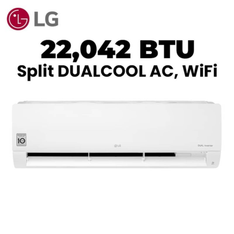 LG | Split Air Conditioner, DUALCOOL, WiFi, 22,042 BTU | I27TNC