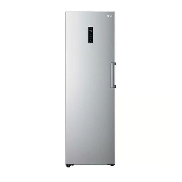 LG | Single Door Upright Freezer 324Ltrs Frost Free Cooling System Multi Air Flow Flat Door Design LED Display Smart Inverter Compressor Silver | GR-B414ELFM APZRALY