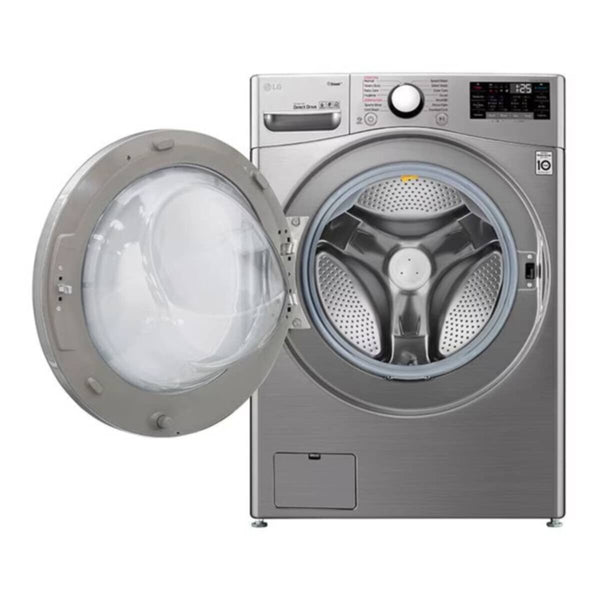 LG | 24Kg Front load washing machine, Stainless Steel colour, Steamâ„¢, 6 Motion DD Motor, ThinQâ„¢ | Wi-Fi | F0P3CYVDT