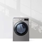 LG | Dual Inverter Heat Pump Dryer 18kg Sensor Dry Dual Filter Smart ThinQ Eco Hybrid Stainless Silver | RH18U8EVCW ASSPALY