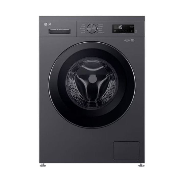 LG | Front Load Washing Machine 8kg Direct Drive Motor Steam 6 Motion Power Wash Tub Clean Smart Diagnosis  Middle Black | F2Y1TYP6J AMBPMEA
