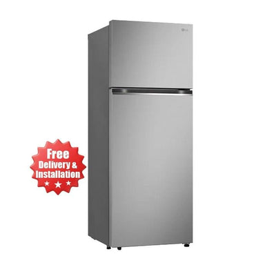 LG | 600Ltrs Double Door Refrigerator With Spacious Storage And Advanced Cooling Technology Platinum Steel | GR-B642PFFQ