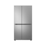 LG | 694Ltrs Side-by-Side Refrigerator Platinum Silver | GR-B267KLJW APYPMEA
