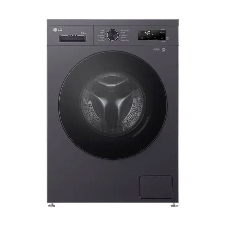 LG | 9kg/5kg Front Load Washer Dryer Combo 1400 RPM Spin Speed Inverter Direct Drive Motor 6 Motion DD Technology Middle Black | F4Y2VRPYJ.AMBPMEA