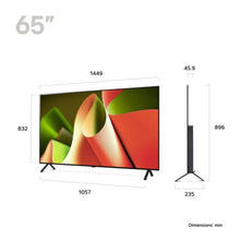 LG | 65-inch OLED B4 4K Smart TV 2024 | OLED65B46LA