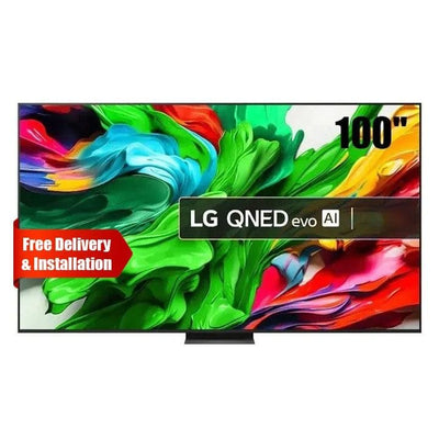 LG | 100" Dynamic QNED 4K Smart TV 8 AI Processor Gen2 MiniLED with Precision Dimming Technology Black | 100QNED86A6