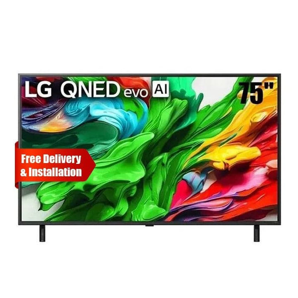 LG | 75" QNED 4K Smart TV HDR10 And Dolby Vision Support WebOS Smart TV Platform With Built-in Apps AI ThinQ For Voice Commands Black | 75QNED86A6A