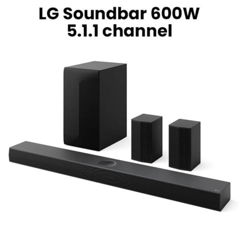 LG | Soundbar for TV with Dolby Atmos 600W 5.1.1 channel | S75TR