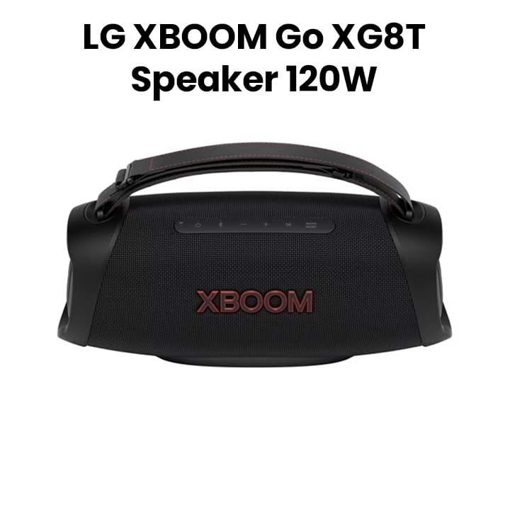 LG | XBOOM Go Wireless Speaker HDR Support Stylish Design Dolby Vision And Dolby Atmos Energy Efficient Black | XG8T