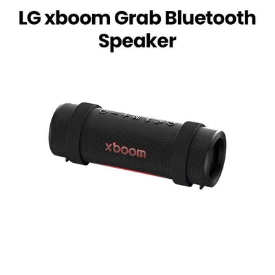 LG | XBOOM Grab Bluetooth Speaker Signature Sound by Will.I.Am IP67-Rated Water And Dust Resistance 20ÃƒÂ¢Ã¢â€šÂ¬Ã‚Â¯Hours Battery Black | GRAB AARELBK