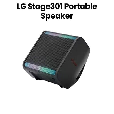 LG | xboom Stage 301 Wireless Bluetooth Speaker Black 120W | ASAUEBK