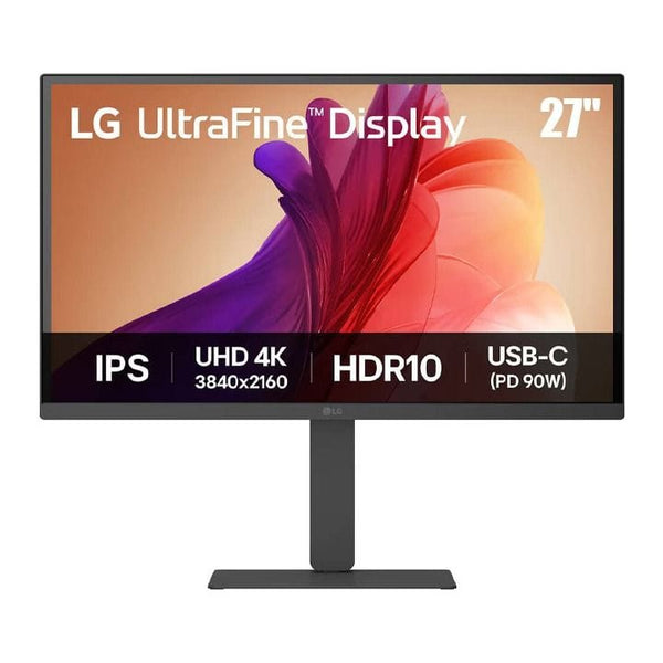 LG | 4K UltraFine IPS Monitor 27" 90W Power Delivery Black | 27U730A-B