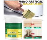 Super sealant Invisible Waterproof Insulation Agent Sealant, Waterproof Sealant with Brush, Waterproof Polyurethane Coating for Bathroom, Toilet, Tiles, Walls, Roof Repair 300g | JPN8641
