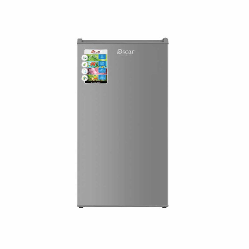 OSCAR | Single Door 122 Ltrs De-Frost Refrigerator Silver | OR150DFS