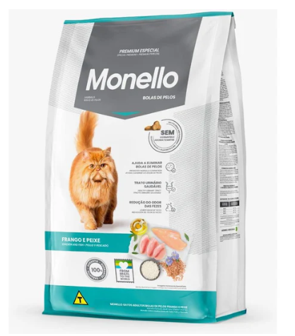 Monello Hairballs Adult Cats Chicken And Fish 10.1Kg | 104100578