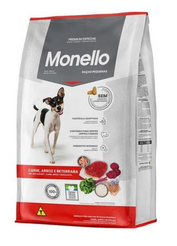 Monello Small Breeds Adult Dogs, Beef And Rice 1Kg | 104100580