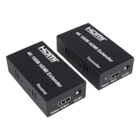 HDMI EXTENDER 100M THRU CAT6 4K 1080P GREEN BOX | 1053