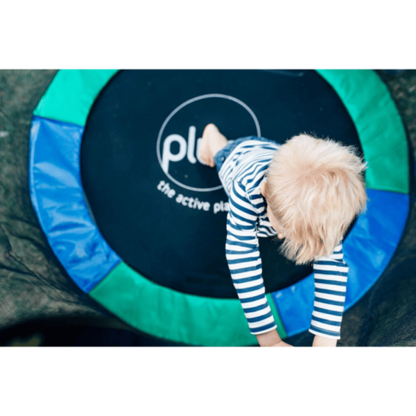 PLUM | Junior Spring safe Trampoline & Enclosure Blue-Green | 106201C82