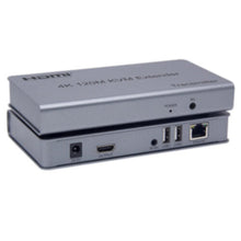 HDMI EXTENDER KVM 120M THRU CAT6 (USB+AUX+IR) 4K 1080P GREEN BOX | 1062