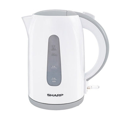 SHARP | Plastic Electric Kettle 1.7L | EK-JX17-QW3