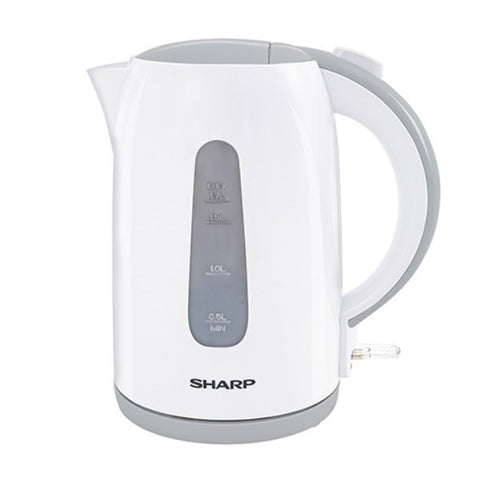 SHARP | Plastic Electric Kettle 1.7L | EK-JX17-QW3