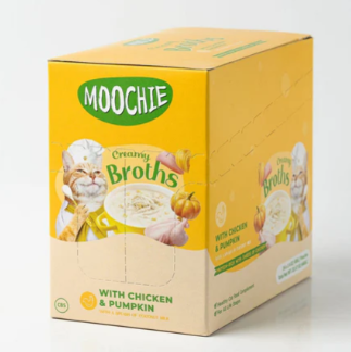 MOOCHIE | Broth Chicken & Pumpkin 16X40G Pouchs | 10876U2
