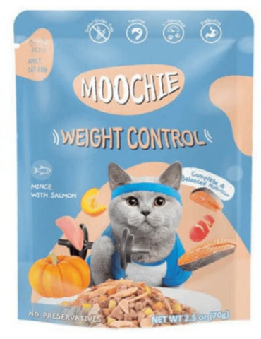 MOOCHIE | Mince With Salmon (Weight Control) 70G Pouch | 10889