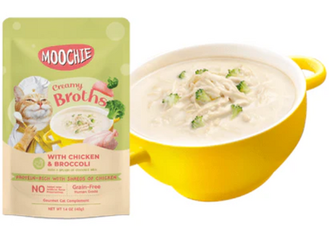 MOOCHIE | Broth Chicken & Broccoli 40G Pouch | 10905