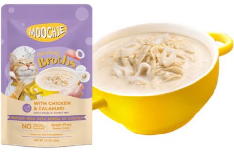 MOOCHIE | Broth Chicken & Calamari 40G Pouch | 10906