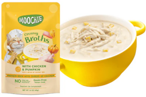 MOOCHIE | Broth Chicken & Pumpkin 40G Pouch | 10907