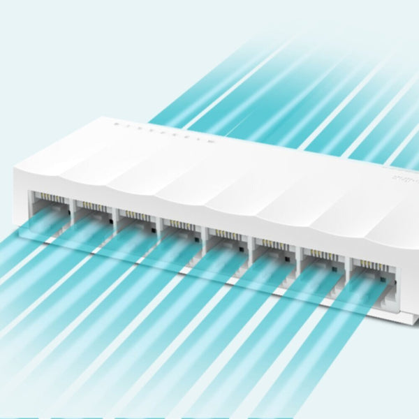 TP-LINK | 8-Port 10/100Mbps Desktop Switch | LS1008