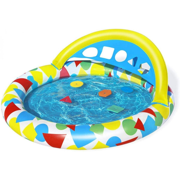 BESTWAY | Splash & Learn Kiddie Pool 47" x 46" x 18"/1.20m x 1.17m x 46cm | BES115TOY01393
