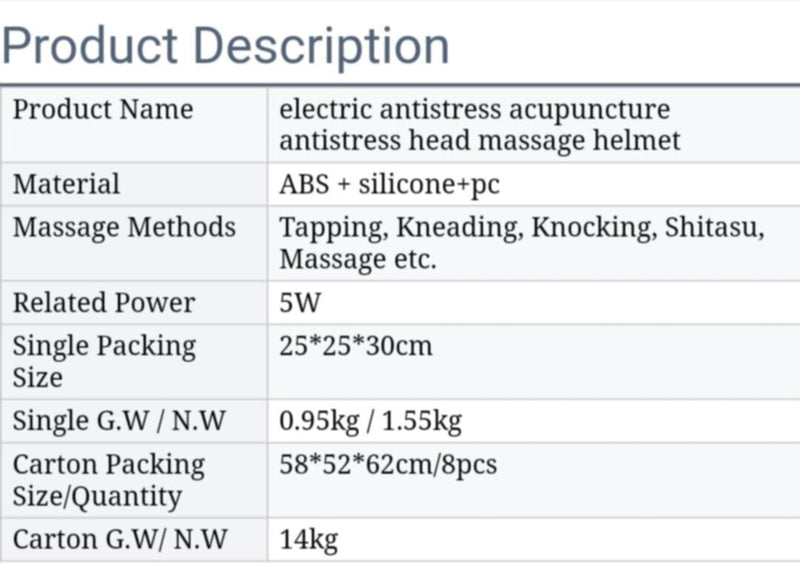 Head Massager | 110100HEADM