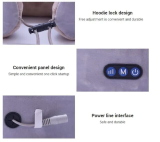 U-Shape Pillow Neck Massager | 110100NEKM