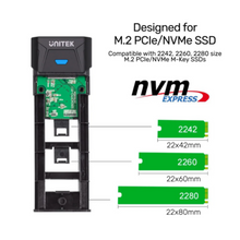 UNITEK | SolidForce PCIe/NVMe M.2 SSD Enclosure Lite