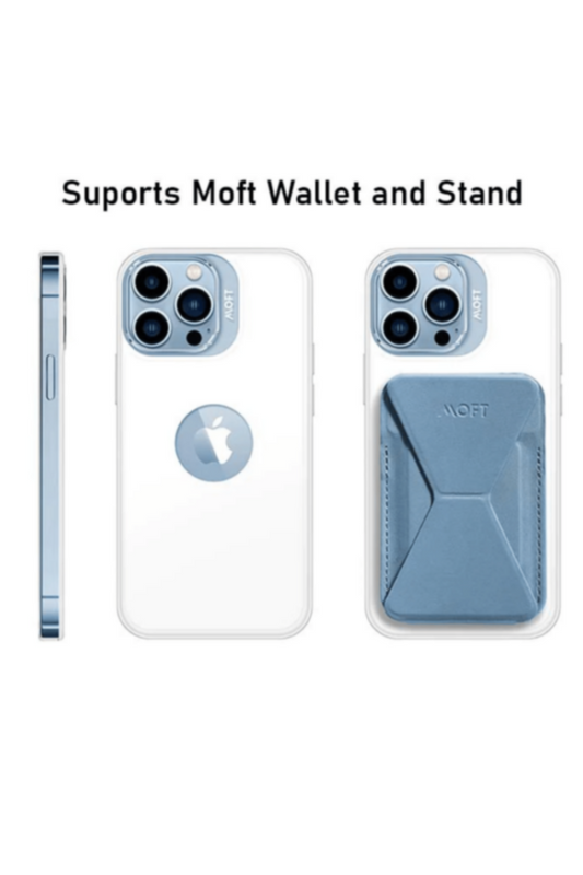 MOFT | Powerful iPhone 13 Pro Magsafe Case Transparency White | 1150105