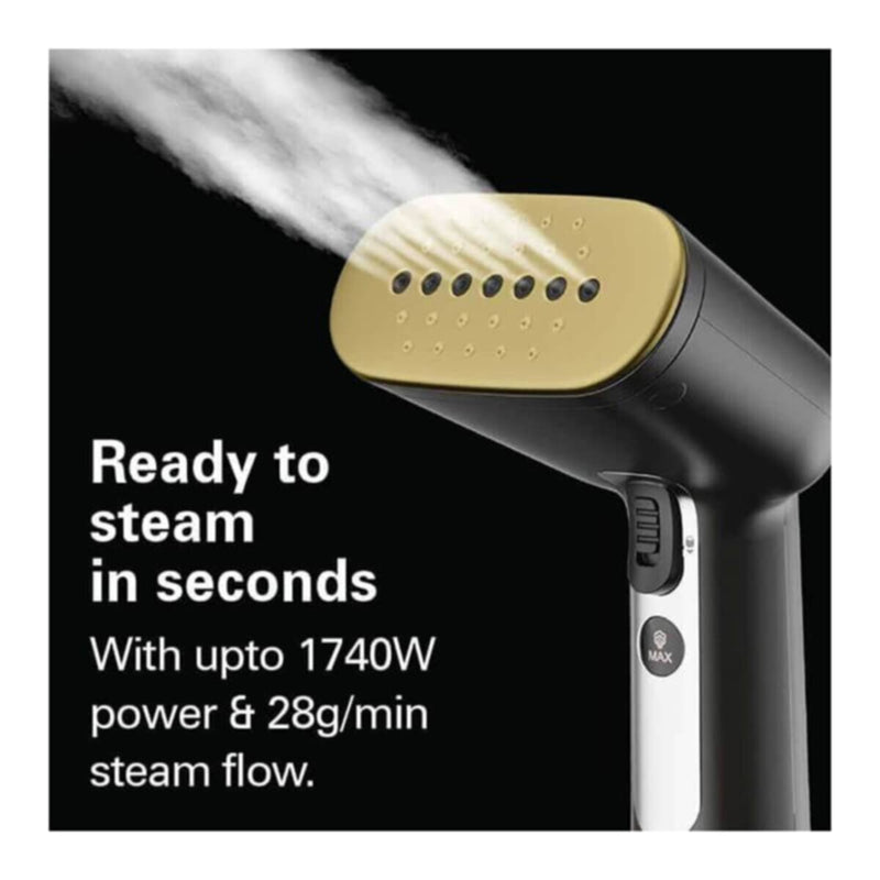 HAMILTON | Beach Professional Handheld Garment Steamer - Black | 11590-ME