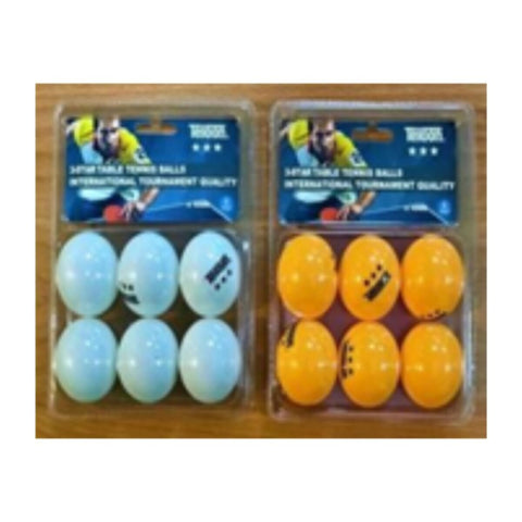 TELOON | Table Tennis Ball 6Pcs TT666A | 11601057